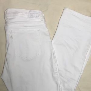 White Levi Jeans.